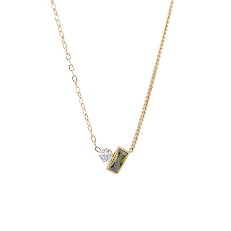 Emerald Pendant Necklace