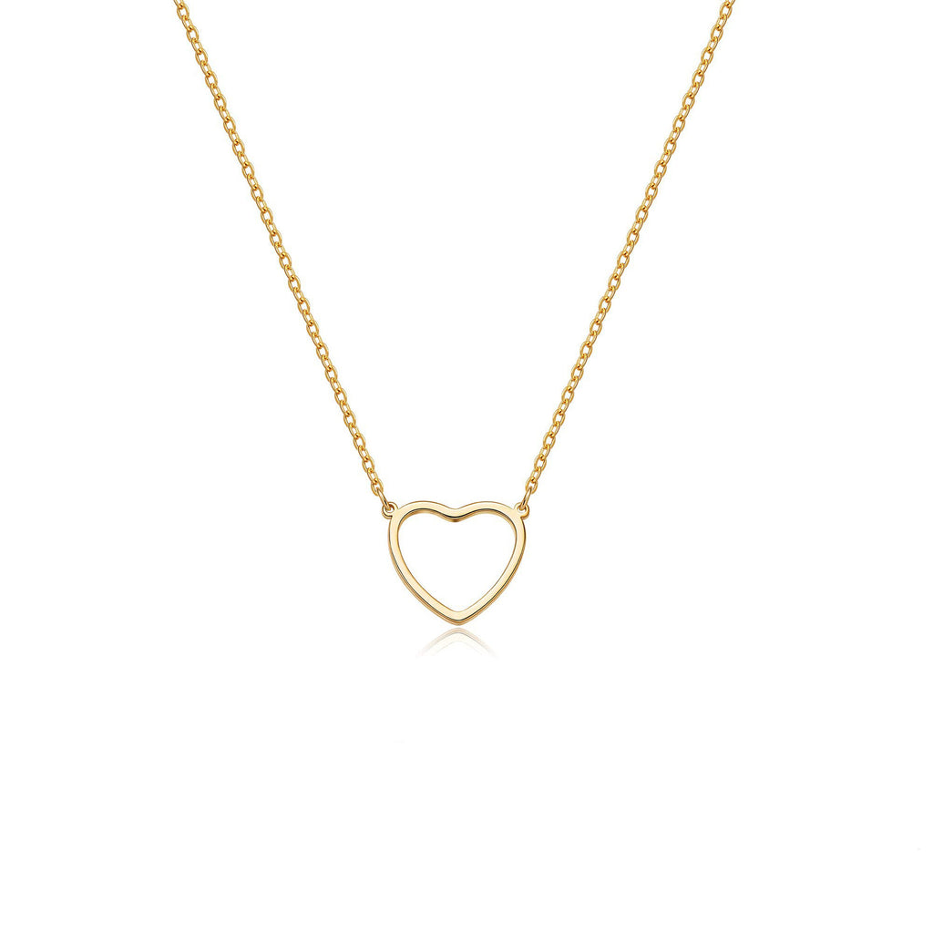 Stainless Steel Heart Pendant Necklace