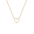 Stainless Steel Heart Pendant Necklace