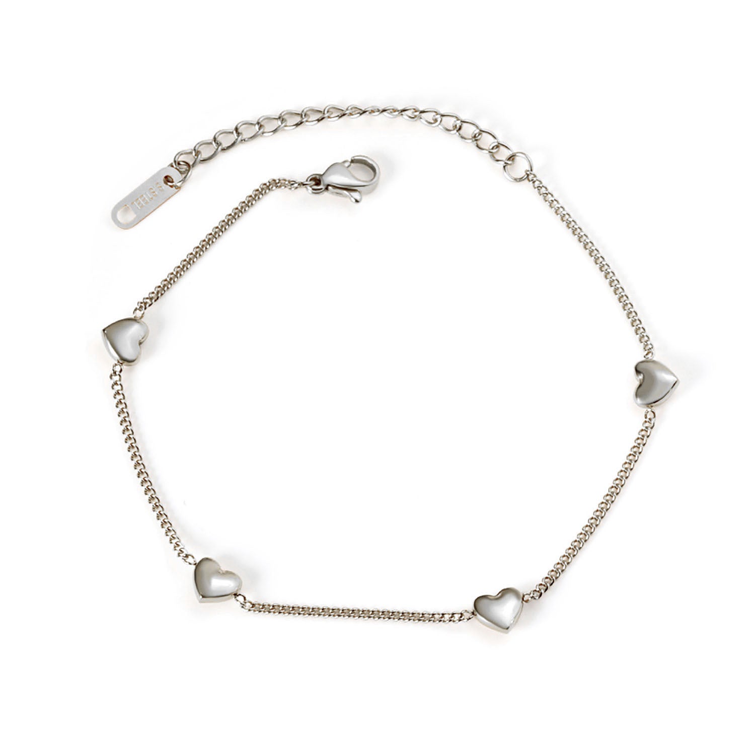 Minimalist Titanium Steel Heart Necklace