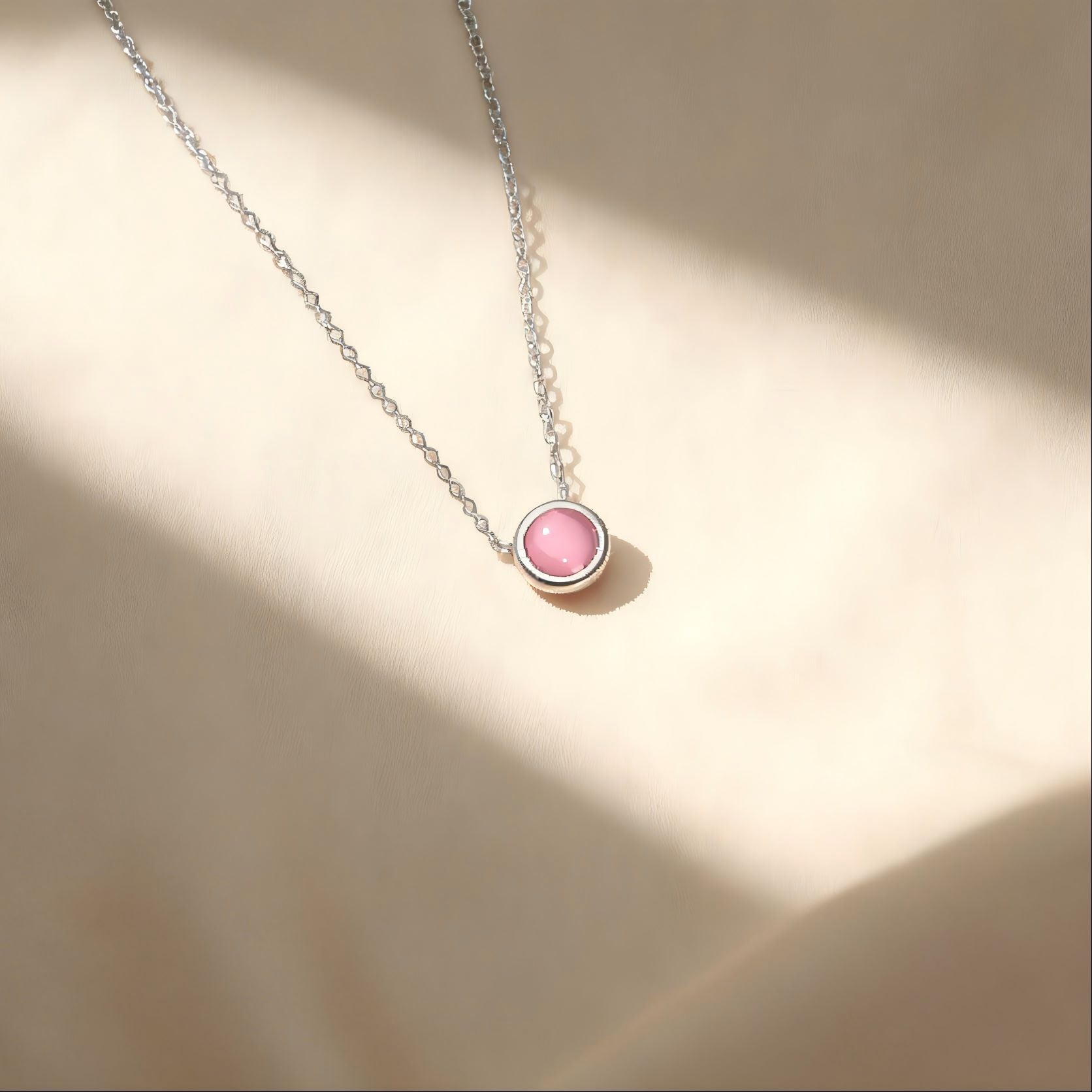 Round Cat Eye Necklace
