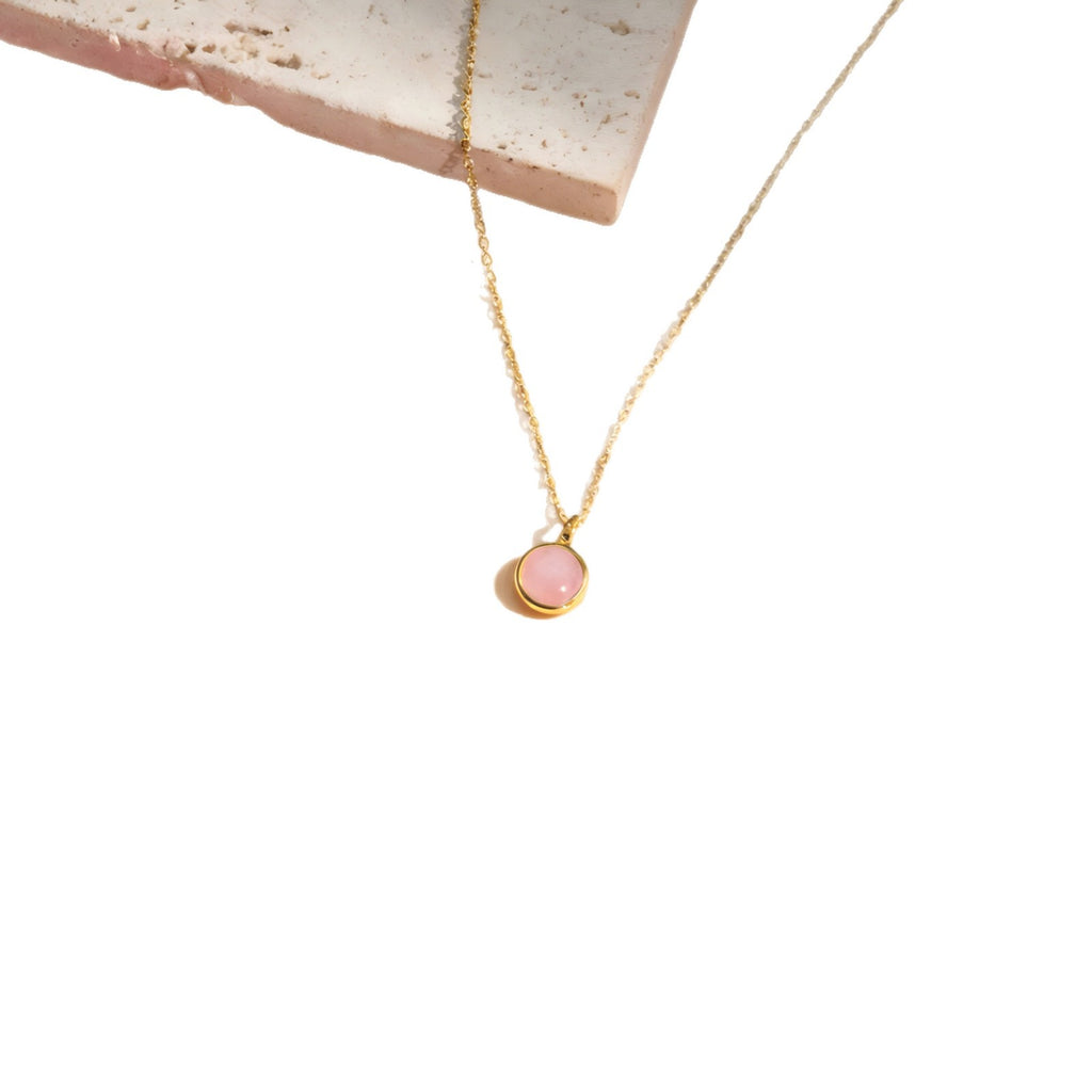 Round Cat Eye Necklace