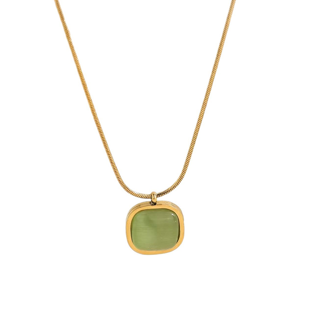 Square Pendant Necklace
