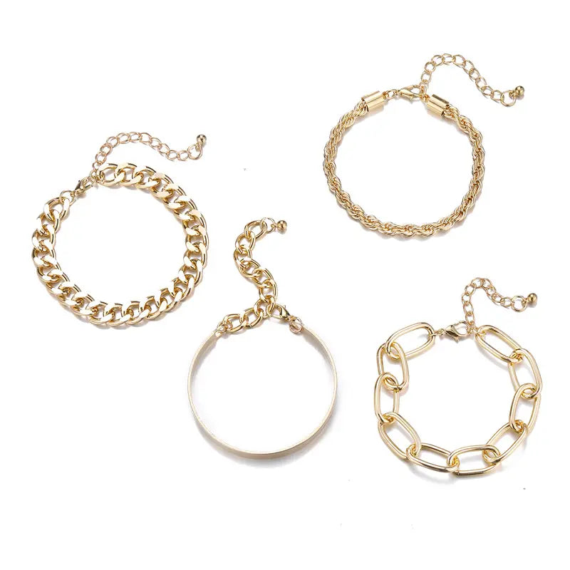 Jewellery Smooth Mixed Twist Chain Hand Jewellery