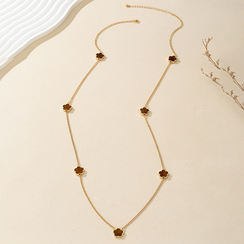 Women's Long Sweater Chain Necklace, Elegant, Trendy Accessory