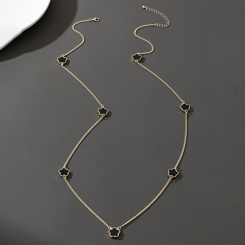 Women's Long Sweater Chain Necklace, Elegant, Trendy Accessory